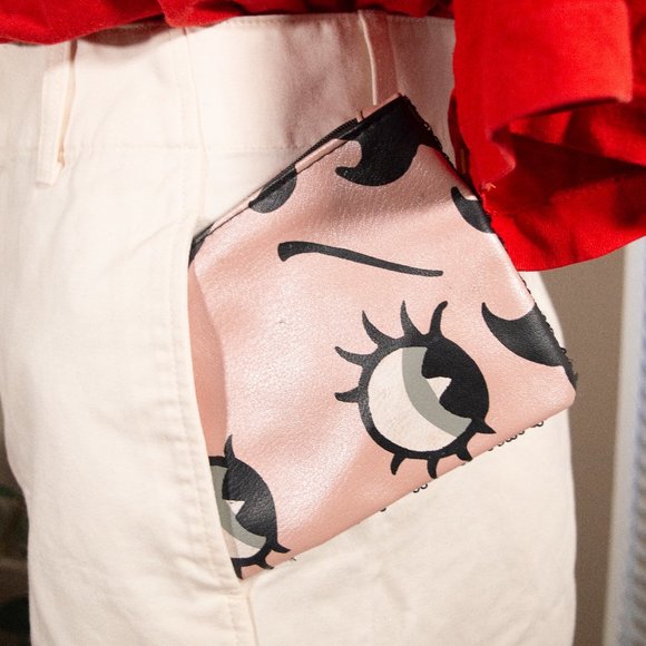 Betty Boop x Ipsy Sequined Cosmetic Bag Clutch - Picture 1 of 4